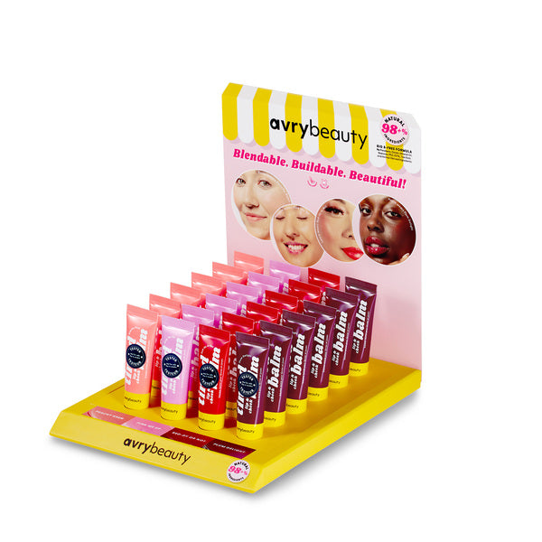 Lip & Cheek Tinted Balm Display Kit