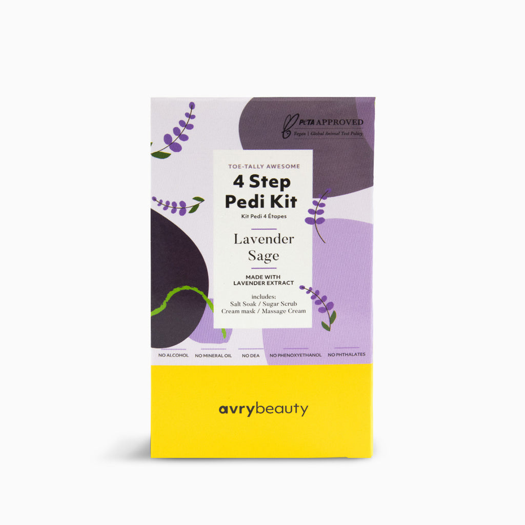 4 Step Pedi Kit - Lavender Sage