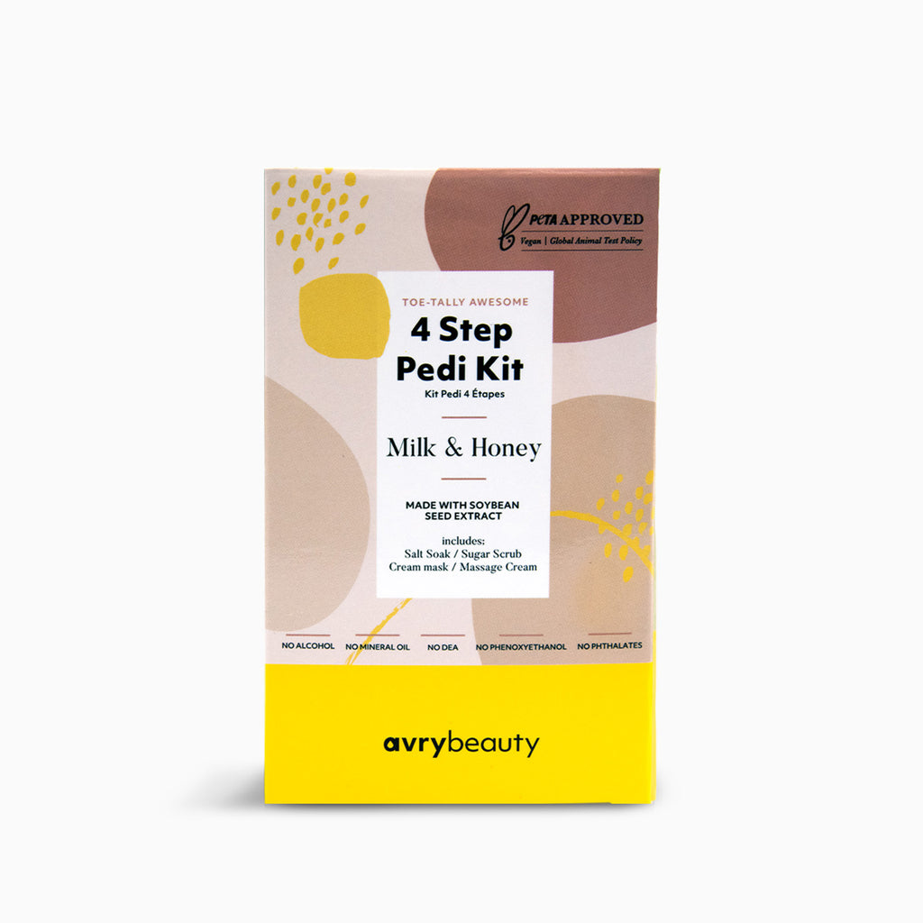 4 Step Pedi Kit - Milk & Honey