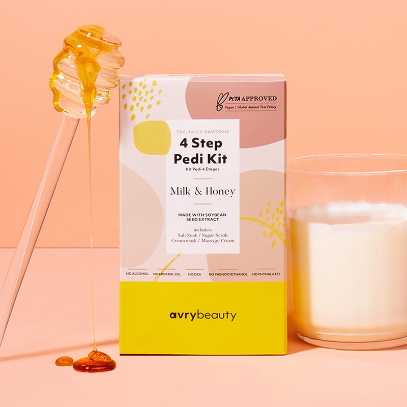 4 Step Pedi Kit - Milk & Honey