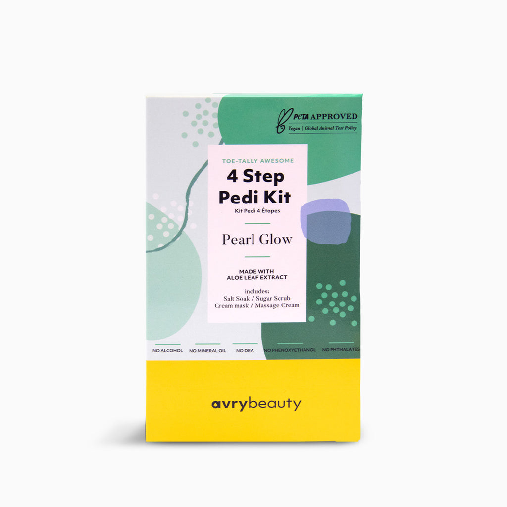 4 Step Pedi Kit - Pearl Glow