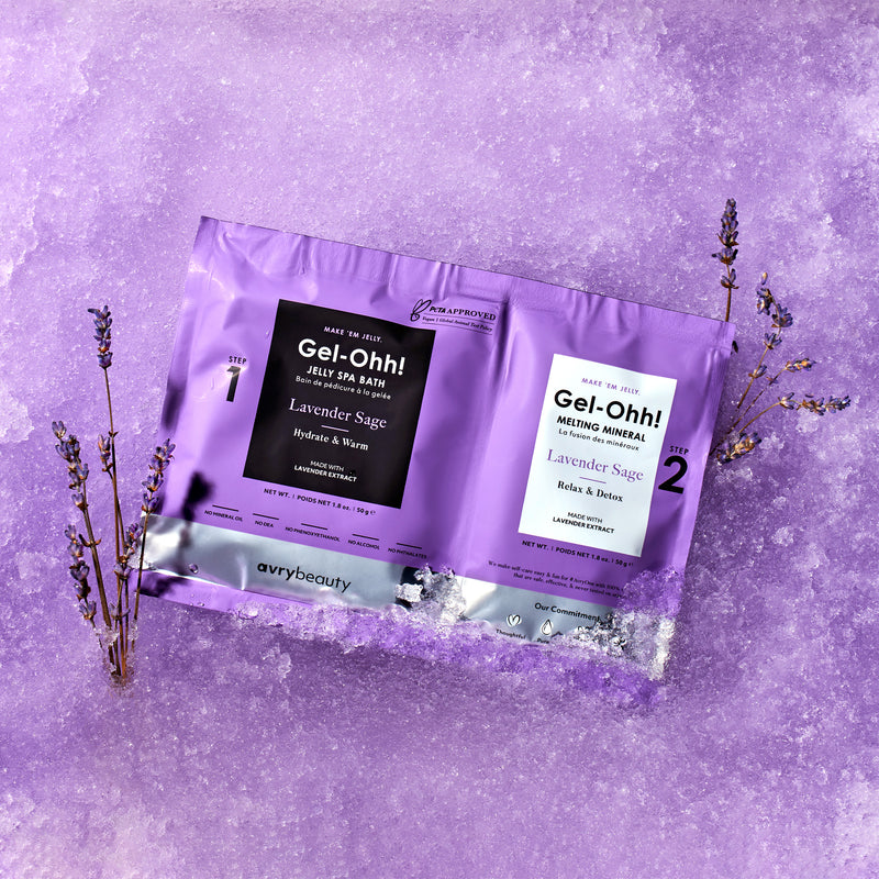 Gel-Ohh! Jelly Spa Bath - Lavender