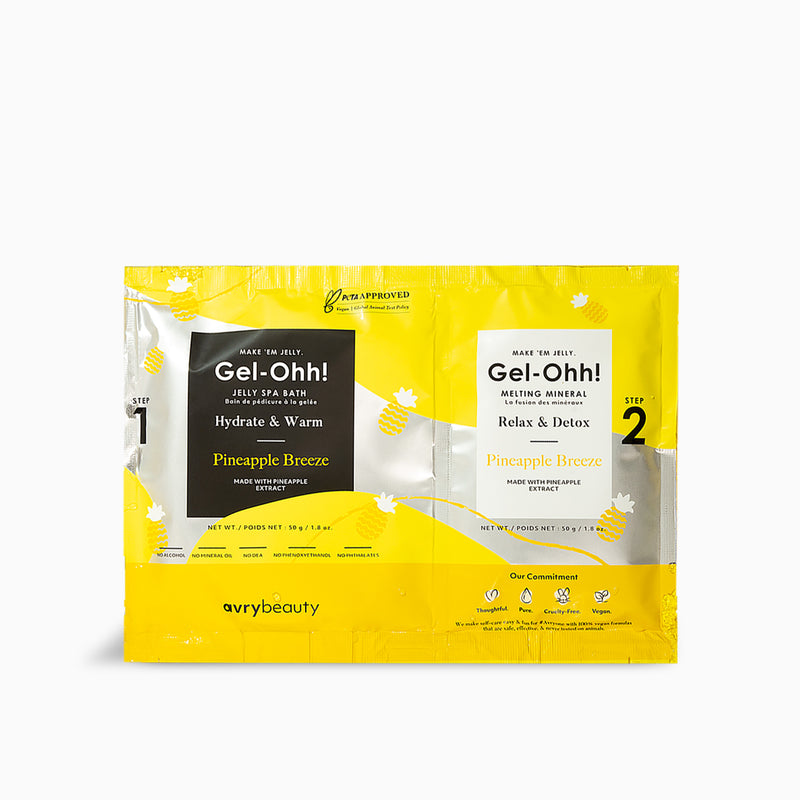 Limited Edition Gel-Ohh! Jelly Spa Bath - Pineapple Breeze