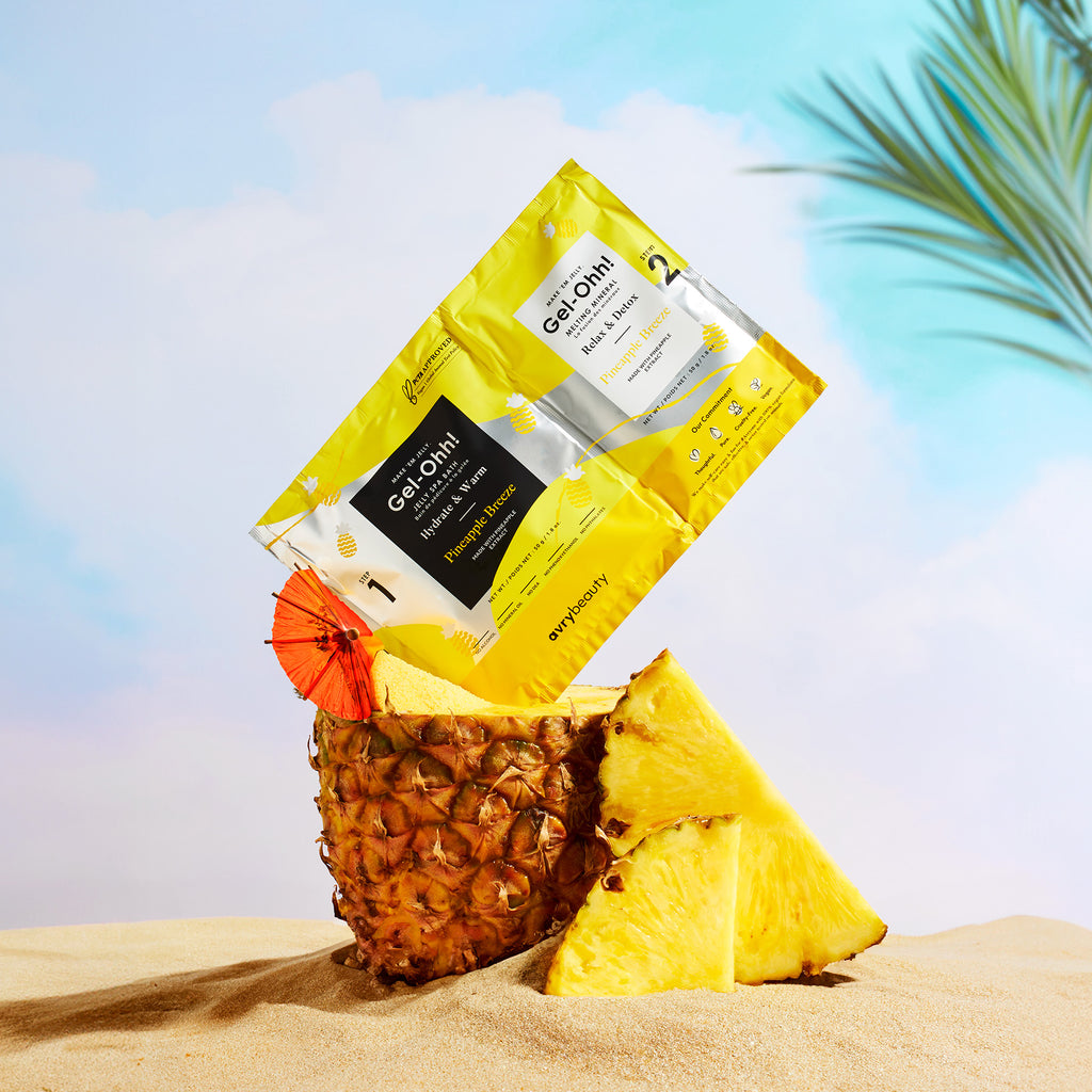 Limited Edition Gel-Ohh! Jelly Spa Bath - Pineapple Breeze