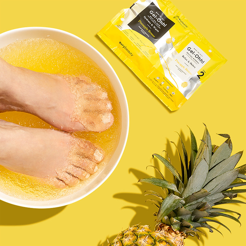 Limited Edition Gel-Ohh! Jelly Spa Bath - Pineapple Breeze