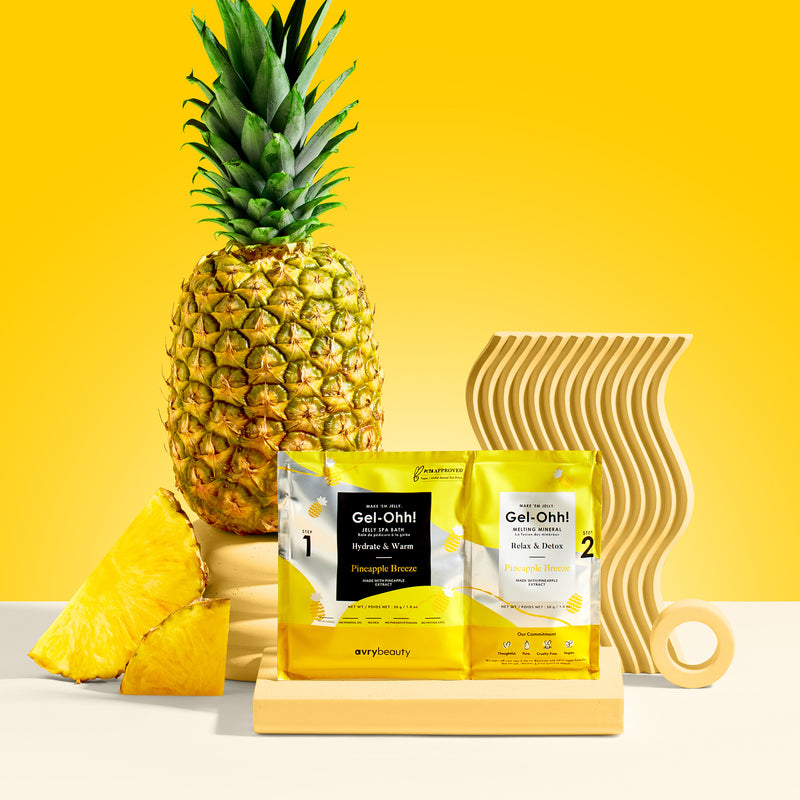 Limited Edition Gel-Ohh! Jelly Spa Bath - Pineapple Breeze